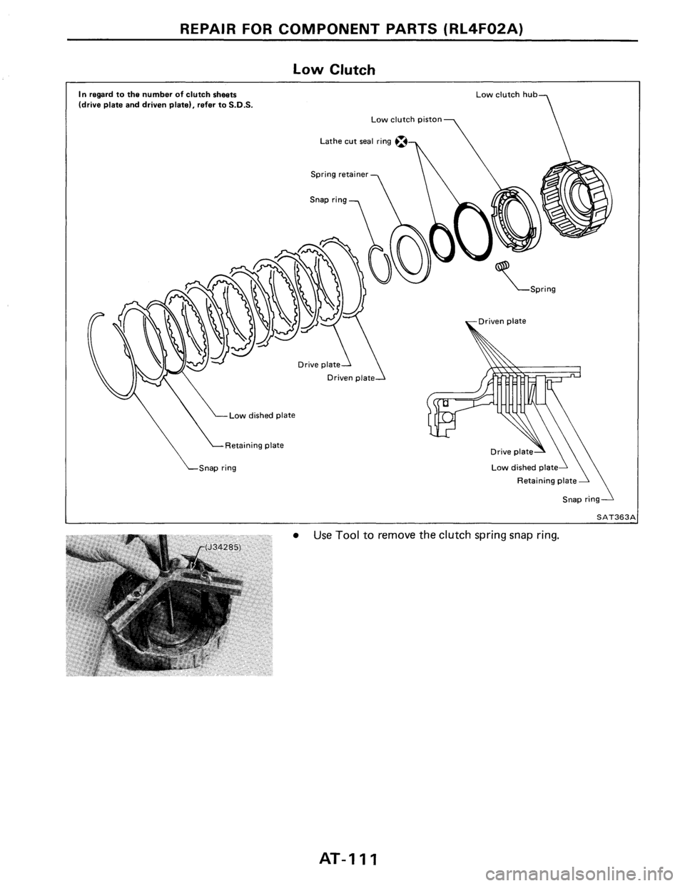 NISSAN PULSAR 1986  Service Manual 