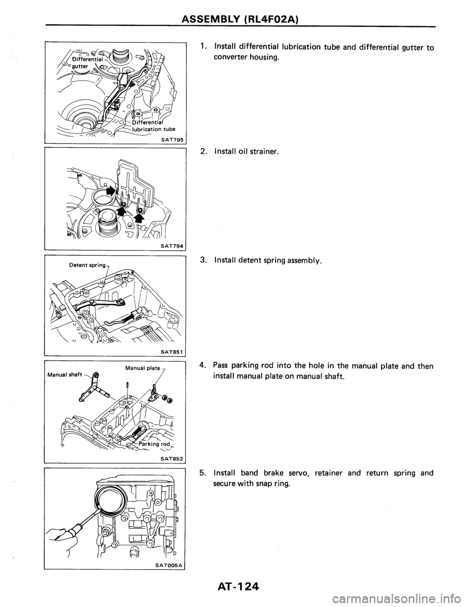 NISSAN PULSAR 1986  Service Manual 