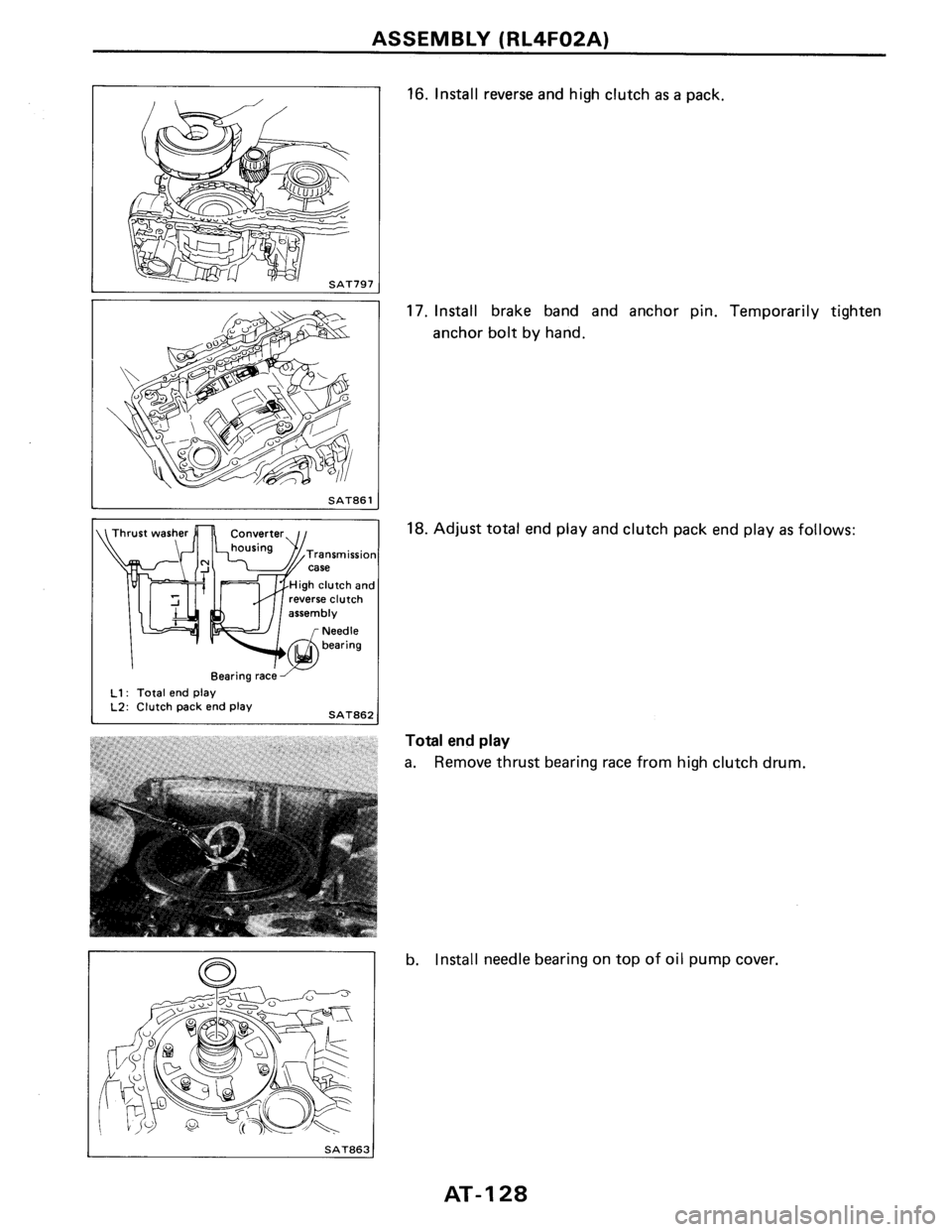 NISSAN PULSAR 1986  Service Manual 