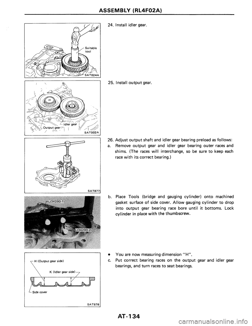 NISSAN PULSAR 1986  Service Manual 