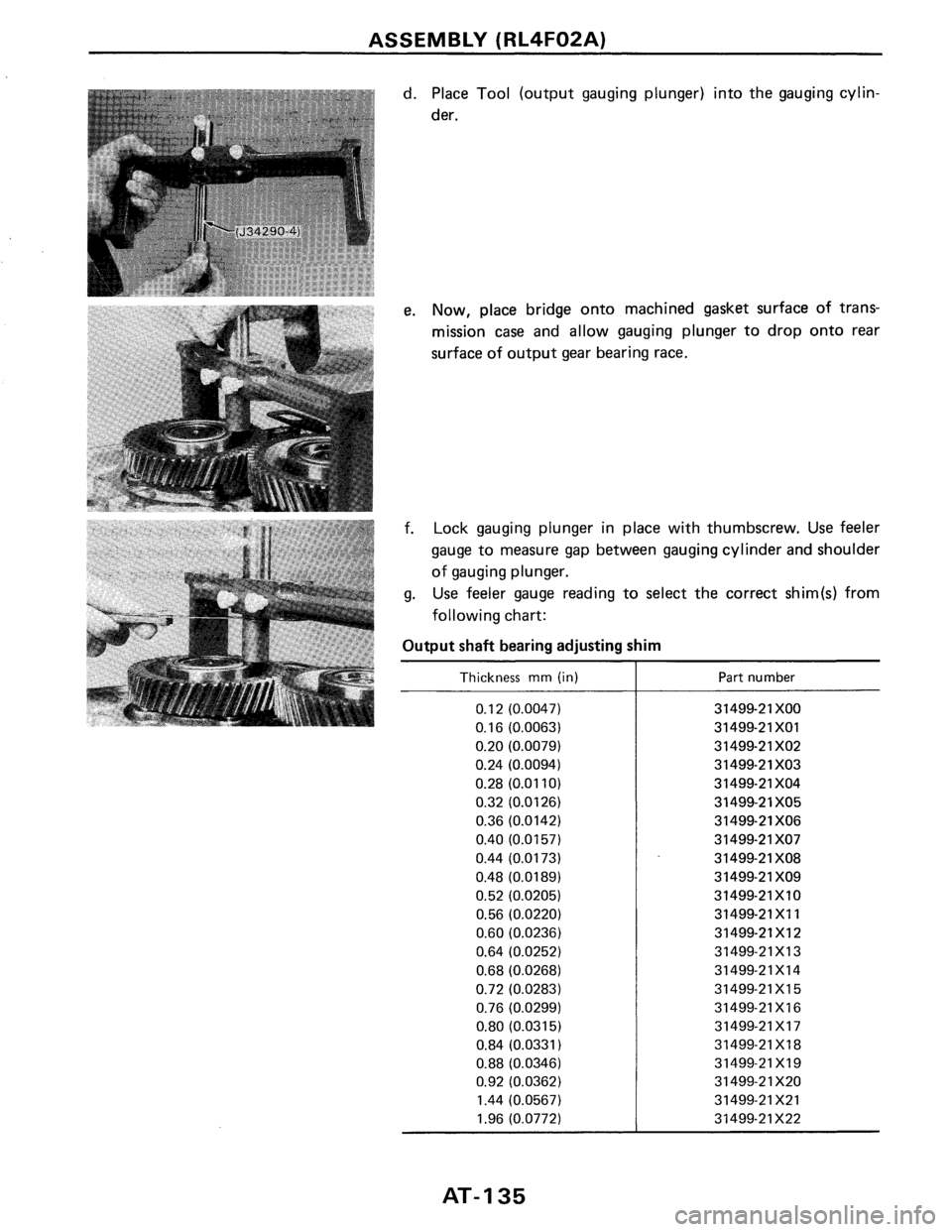 NISSAN PULSAR 1986  Service Manual 