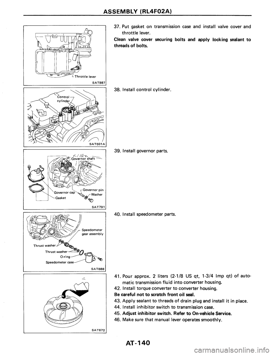 NISSAN PULSAR 1986  Service Manual 