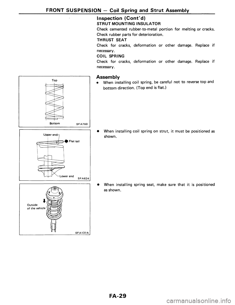NISSAN PULSAR 1986  Service Manual 