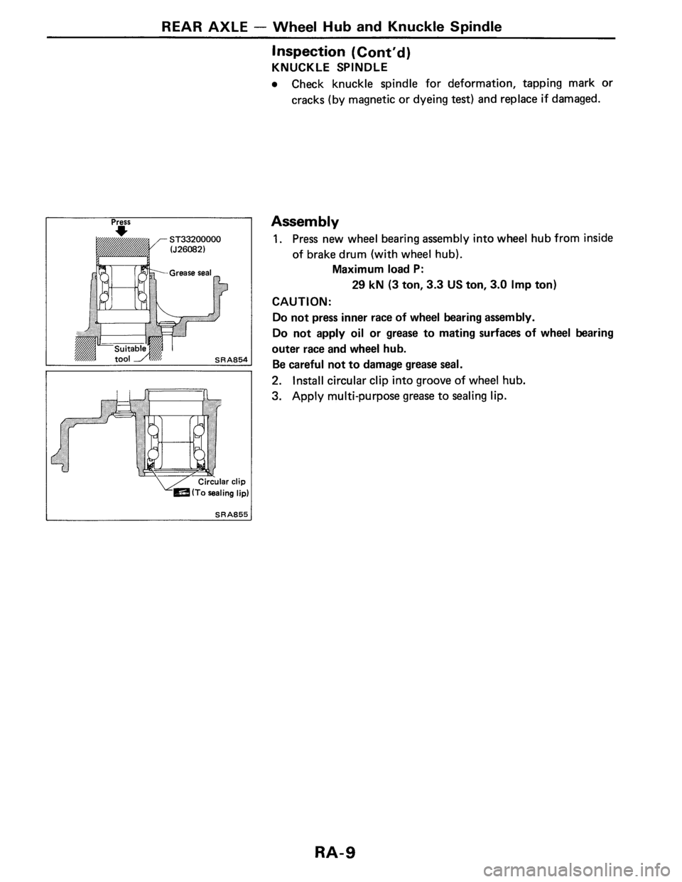 NISSAN PULSAR 1986  Service Manual 