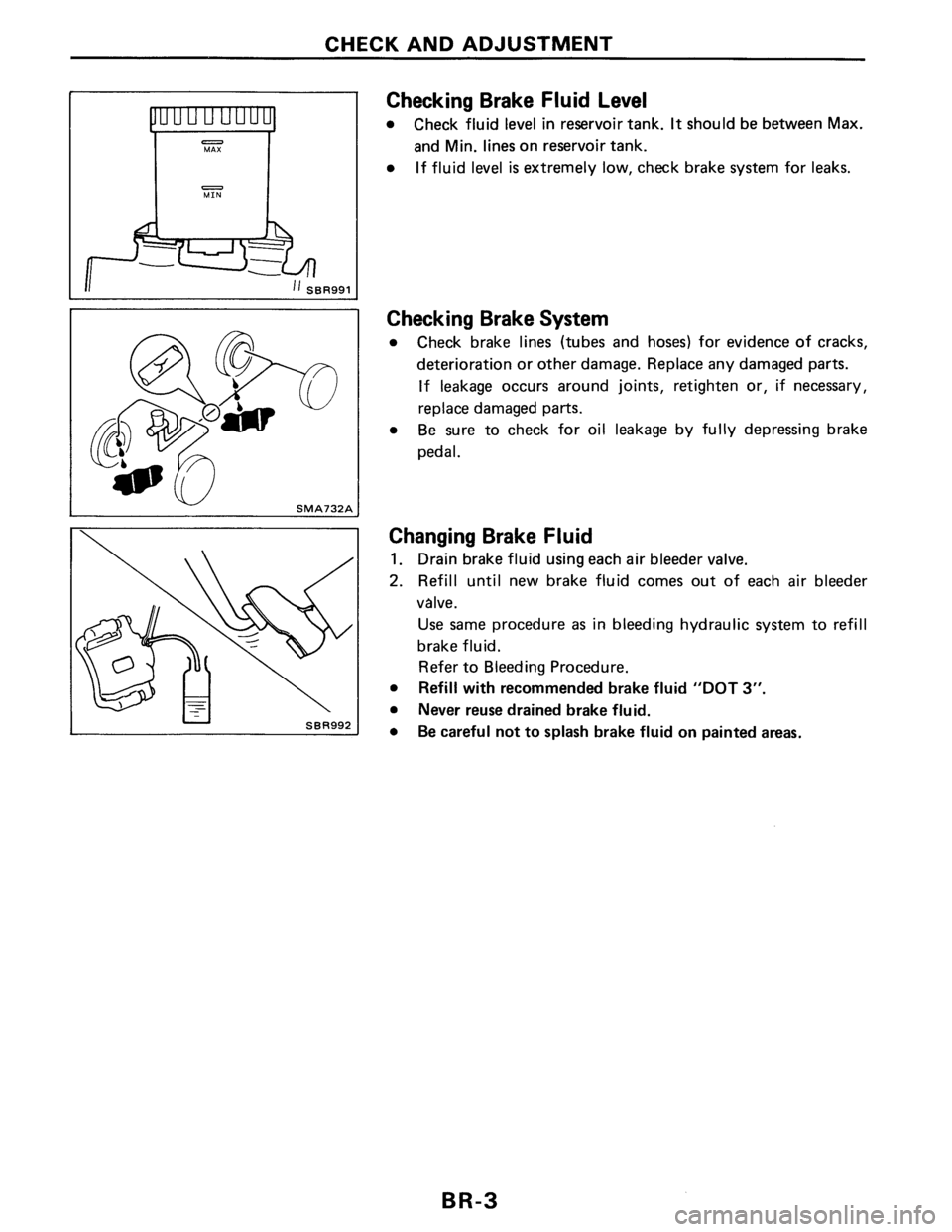 NISSAN PULSAR 1986  Service Manual 