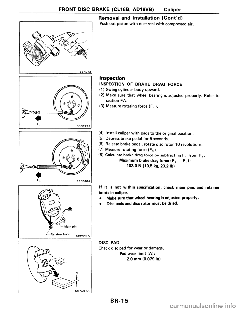 NISSAN PULSAR 1986  Service Manual 