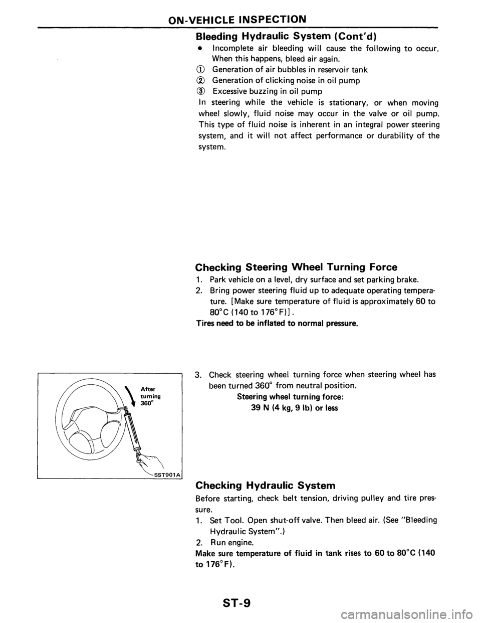NISSAN PULSAR 1986  Service Manual 