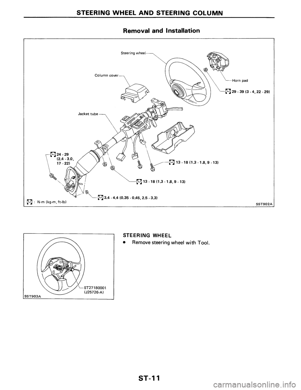 NISSAN PULSAR 1986  Service Manual 