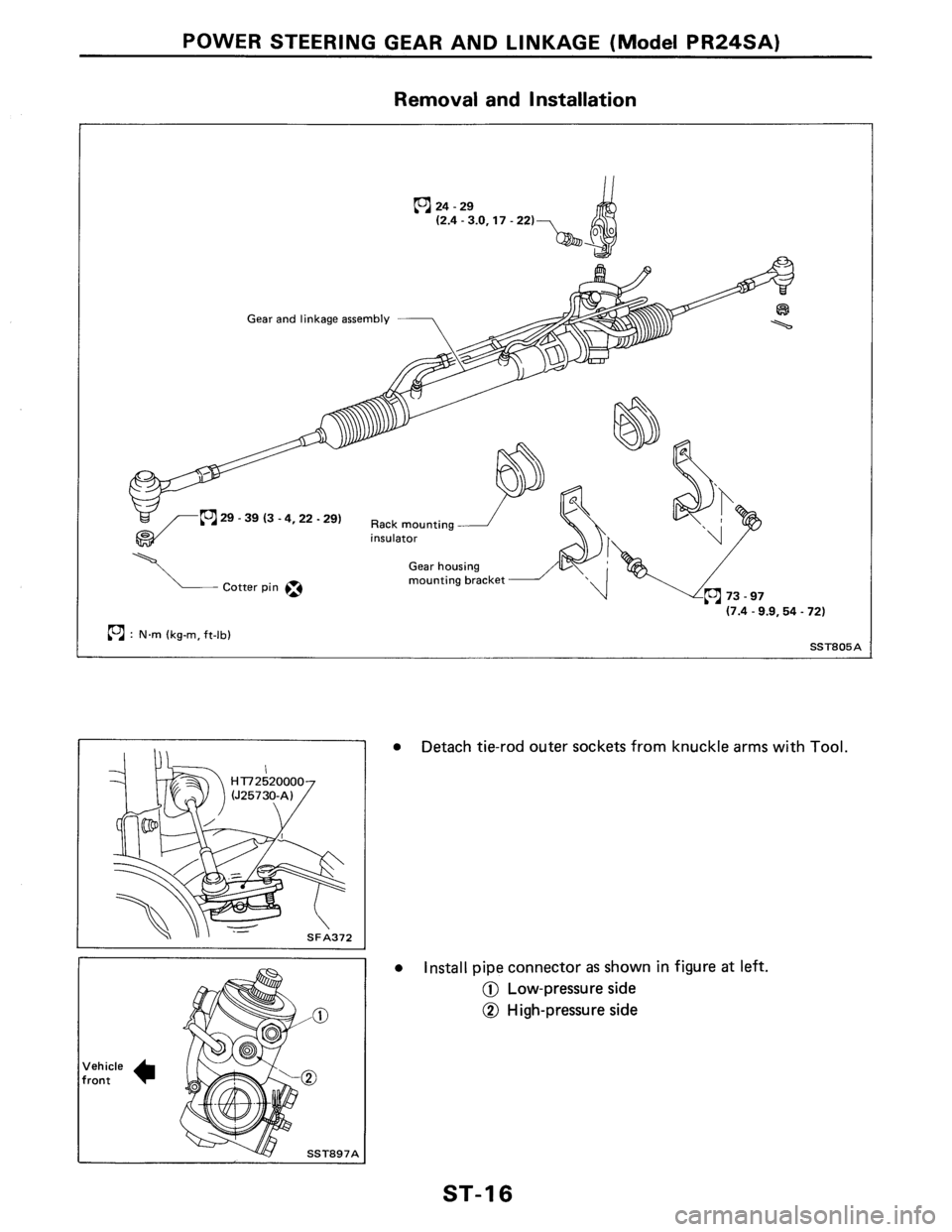 NISSAN PULSAR 1986  Service Manual 