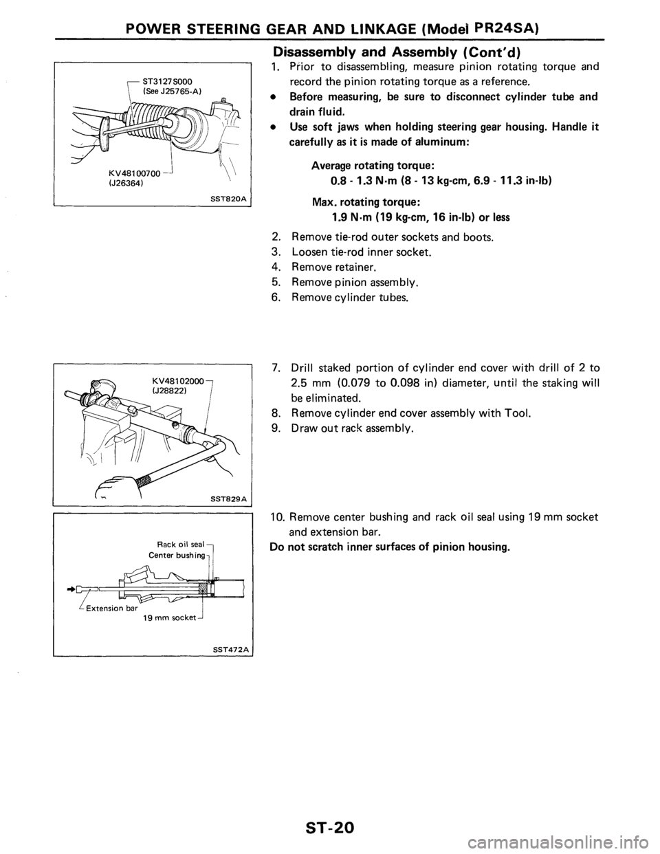 NISSAN PULSAR 1986  Service Manual 
