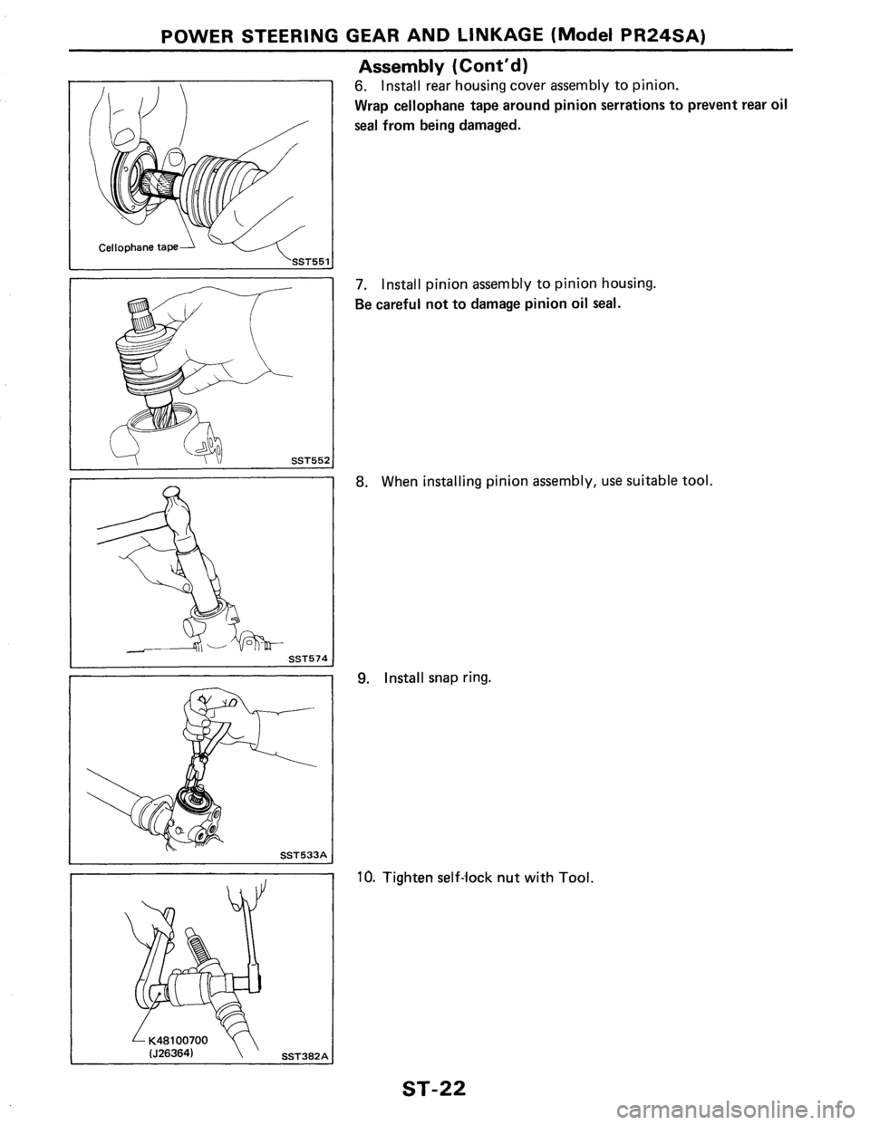 NISSAN PULSAR 1986  Service Manual 