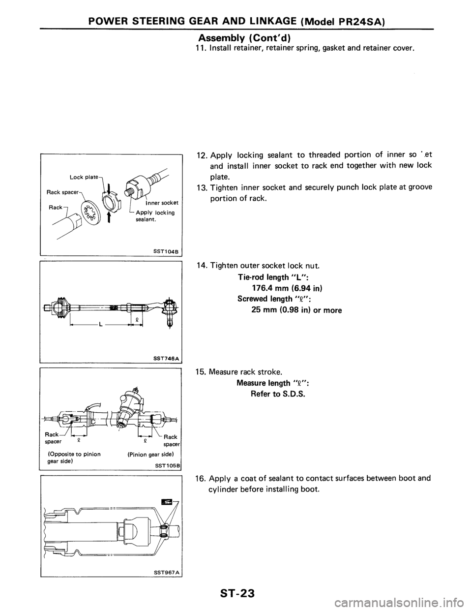 NISSAN PULSAR 1986  Service Manual 