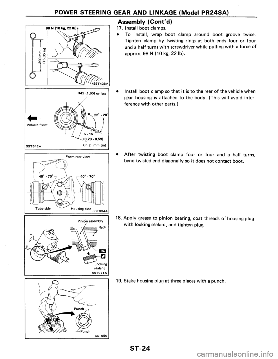 NISSAN PULSAR 1986  Service Manual 