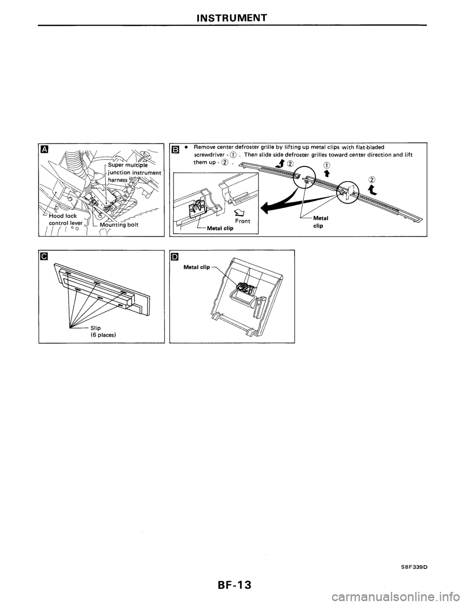 NISSAN PULSAR 1986  Service Manual 