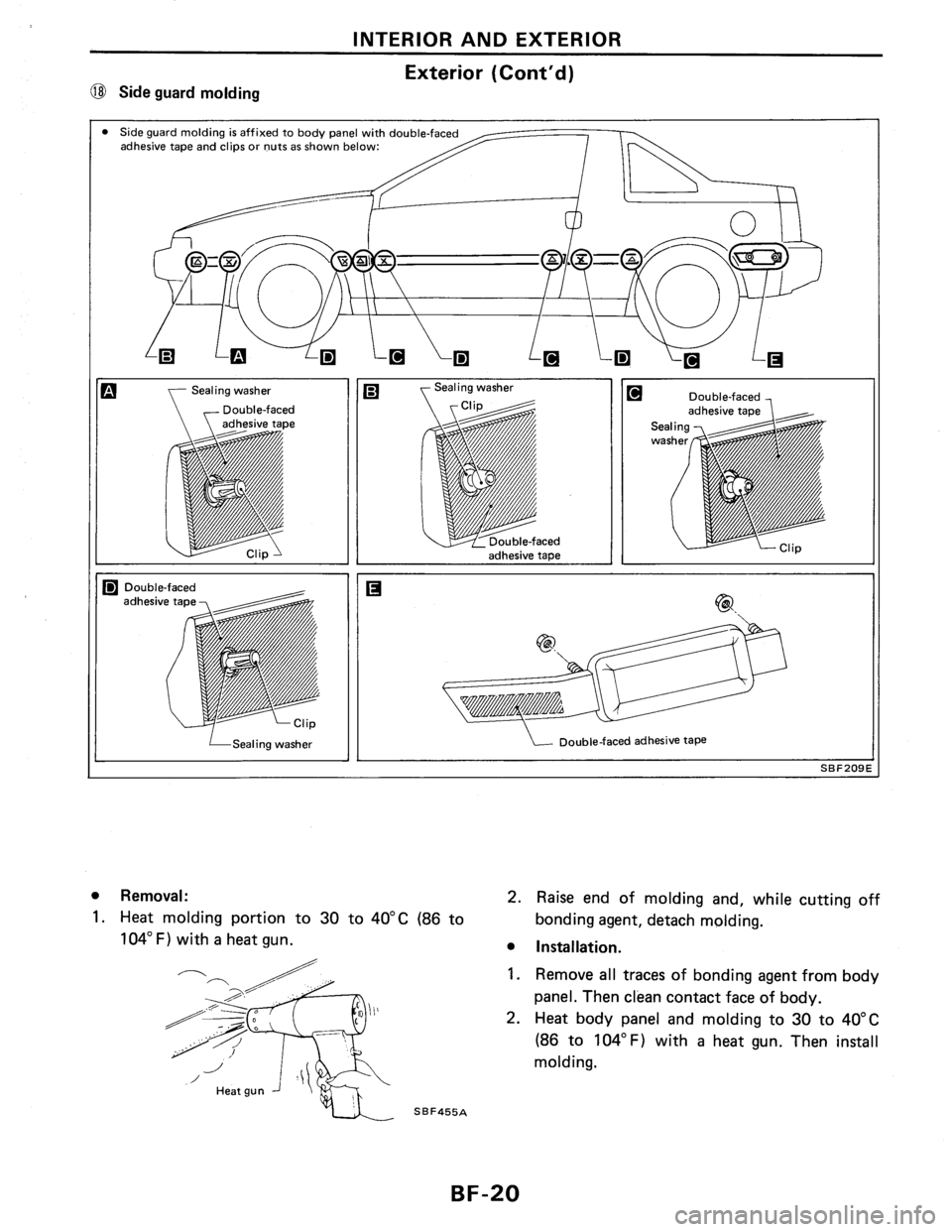 NISSAN PULSAR 1986  Service Manual 