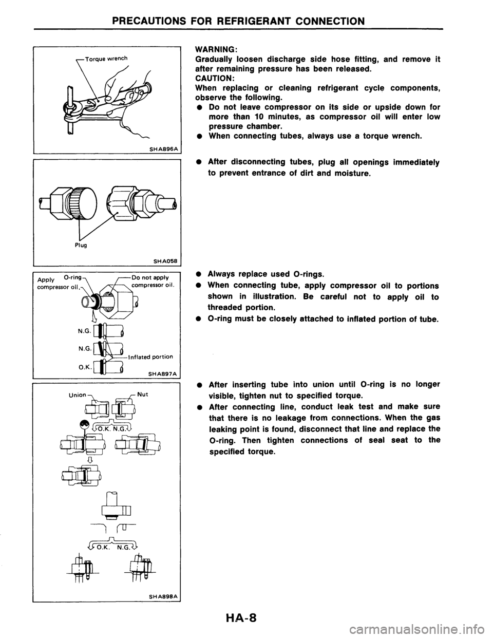 NISSAN PULSAR 1986  Service Manual 