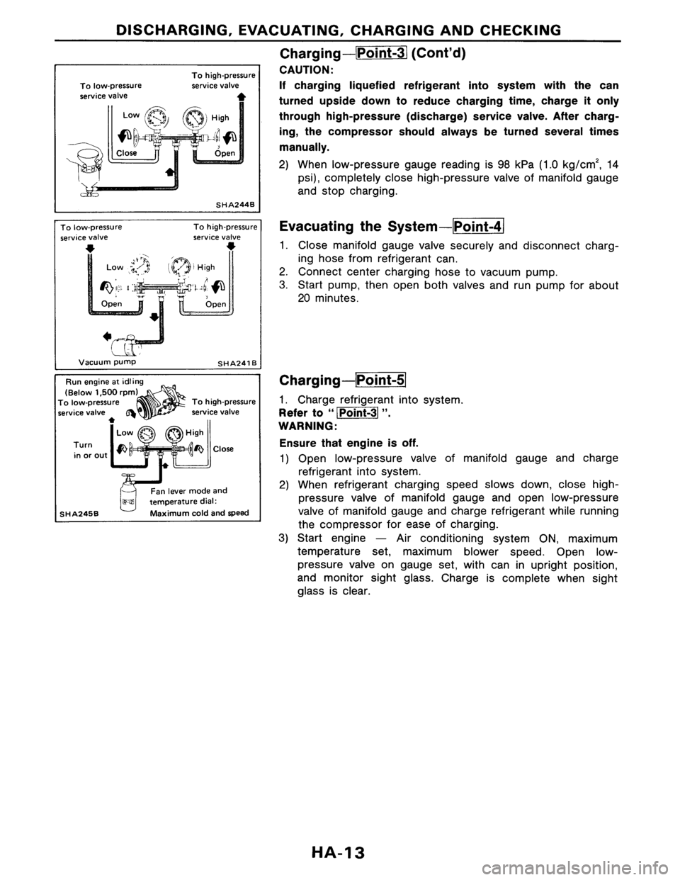 NISSAN PULSAR 1986  Service Manual 