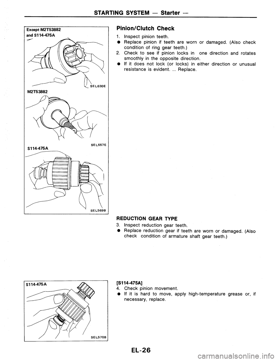 NISSAN PULSAR 1986  Service Manual 