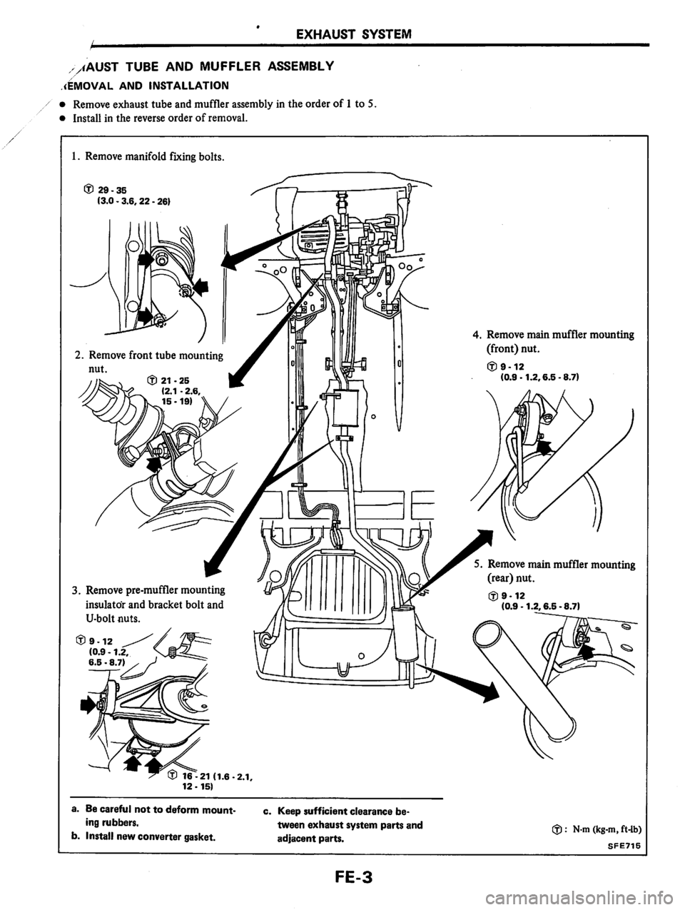 NISSAN PULSAR 1983  Factory Service Manual 