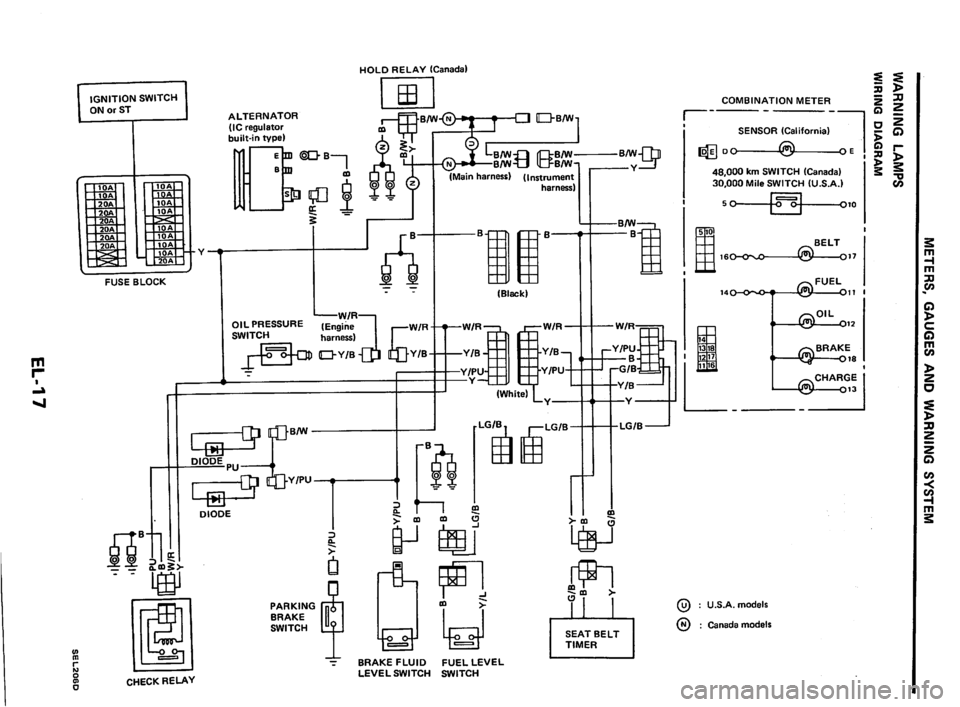 NISSAN PULSAR 1983  Factory Service Manual 