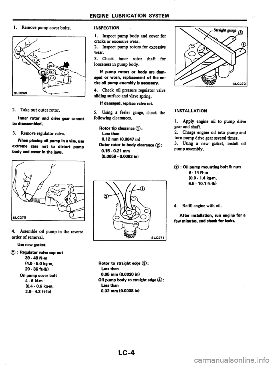 NISSAN PULSAR 1983  Factory Service Manual 