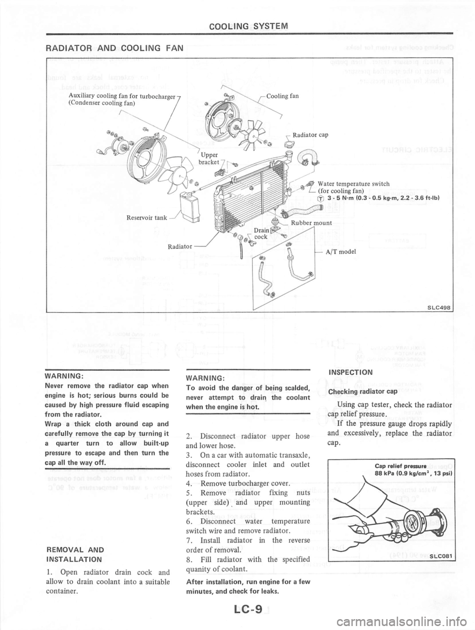 NISSAN PULSAR 1983  Factory Service Manual 