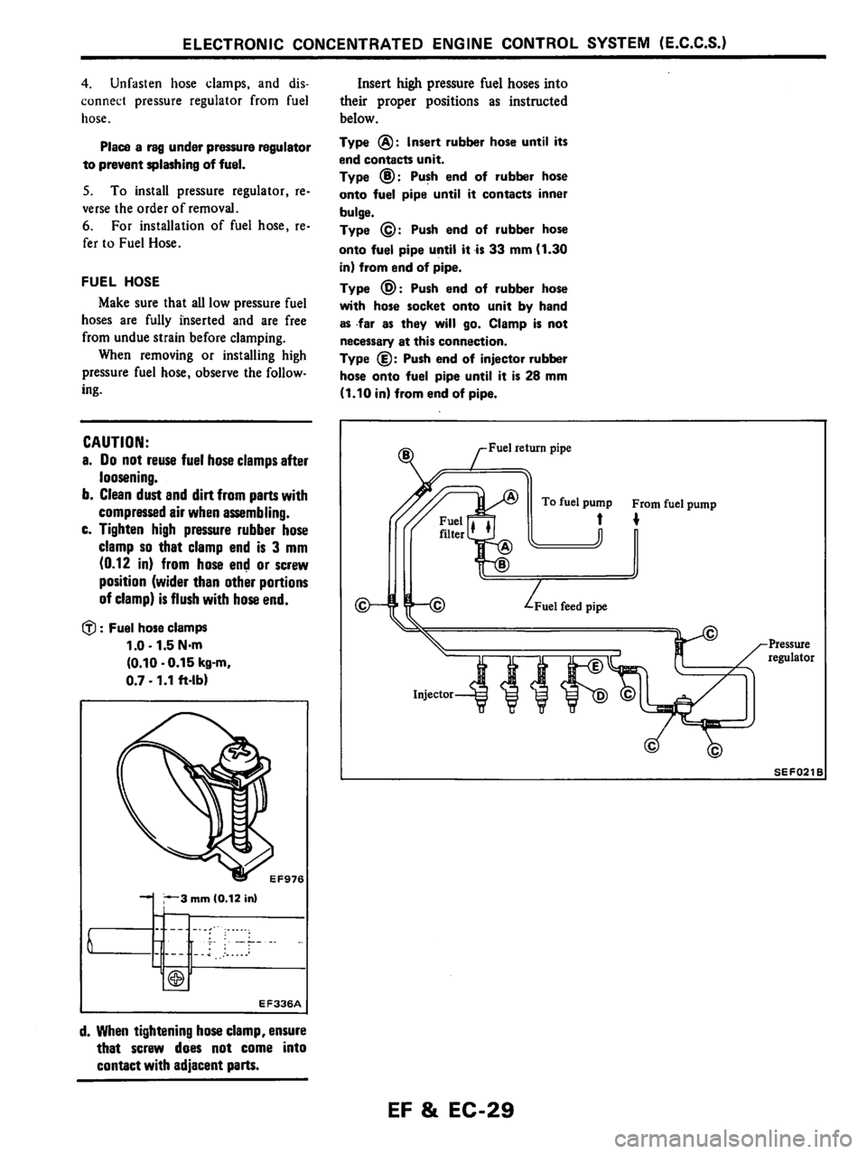 NISSAN PULSAR 1983  Factory Service Manual 