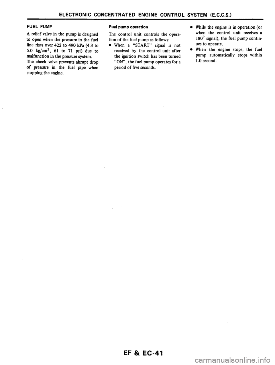 NISSAN PULSAR 1983  Factory Service Manual 