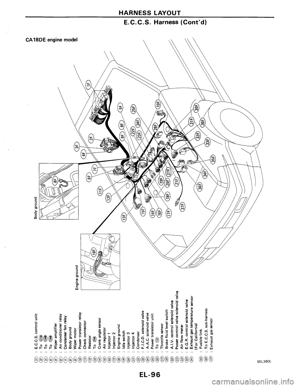 NISSAN PULSAR 1989  Factory Service Manual 