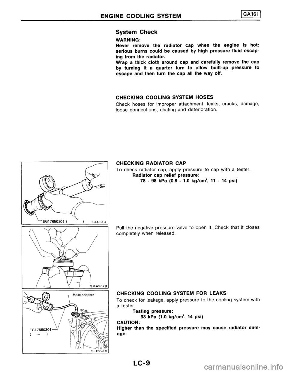 NISSAN PULSAR 1989  Factory Service Manual 