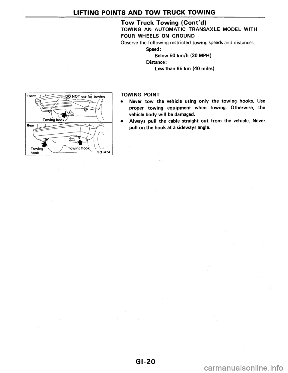 NISSAN PULSAR 1989  Factory Service Manual 