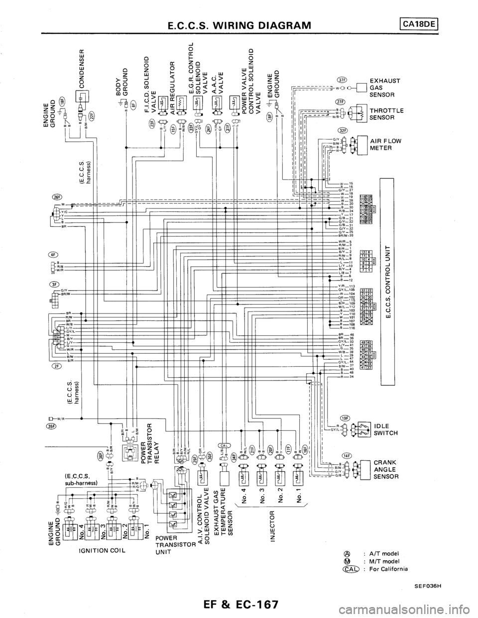NISSAN PULSAR 1989  Factory Service Manual 
