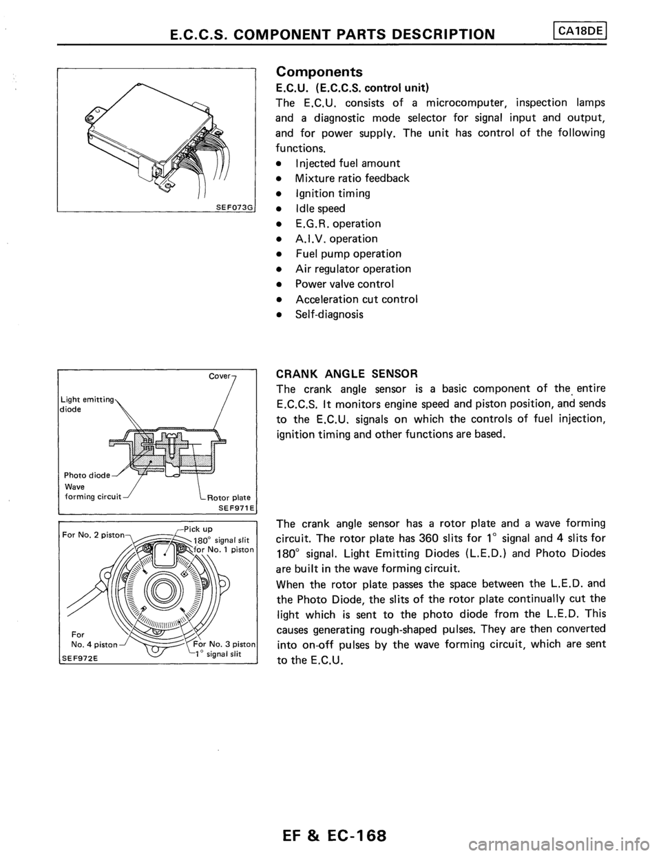 NISSAN PULSAR 1989  Factory Service Manual 
