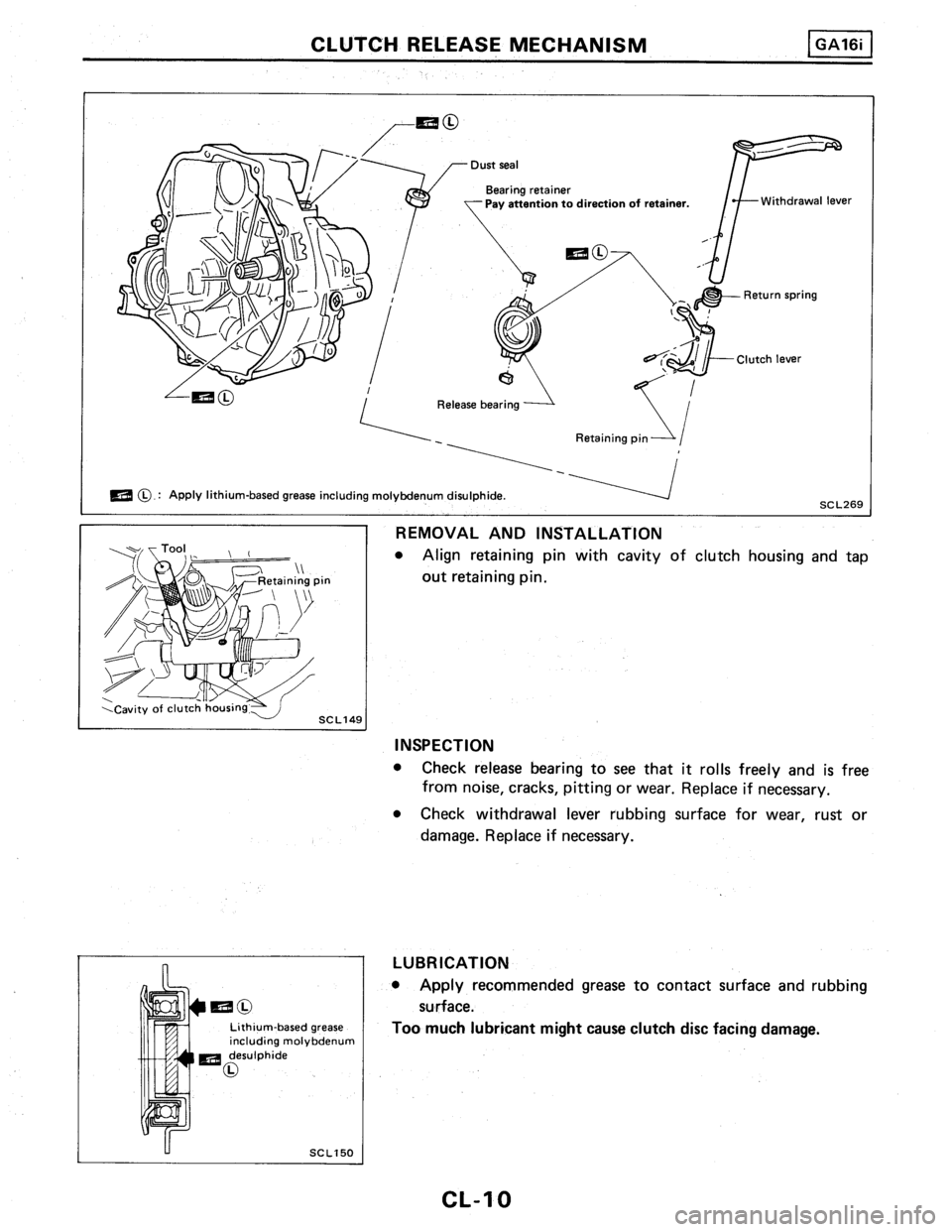 NISSAN PULSAR 1989  Factory Service Manual 