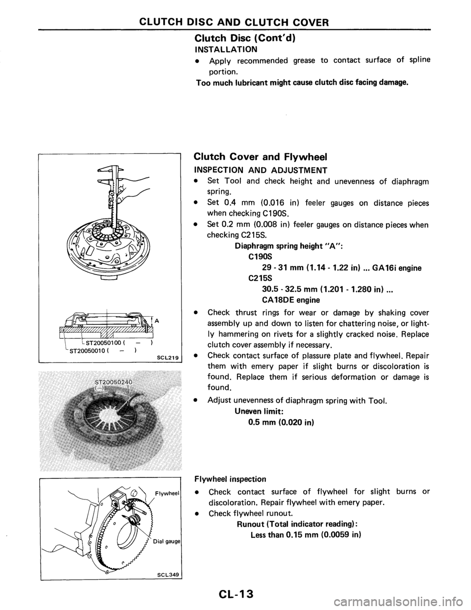 NISSAN PULSAR 1989  Factory Service Manual 