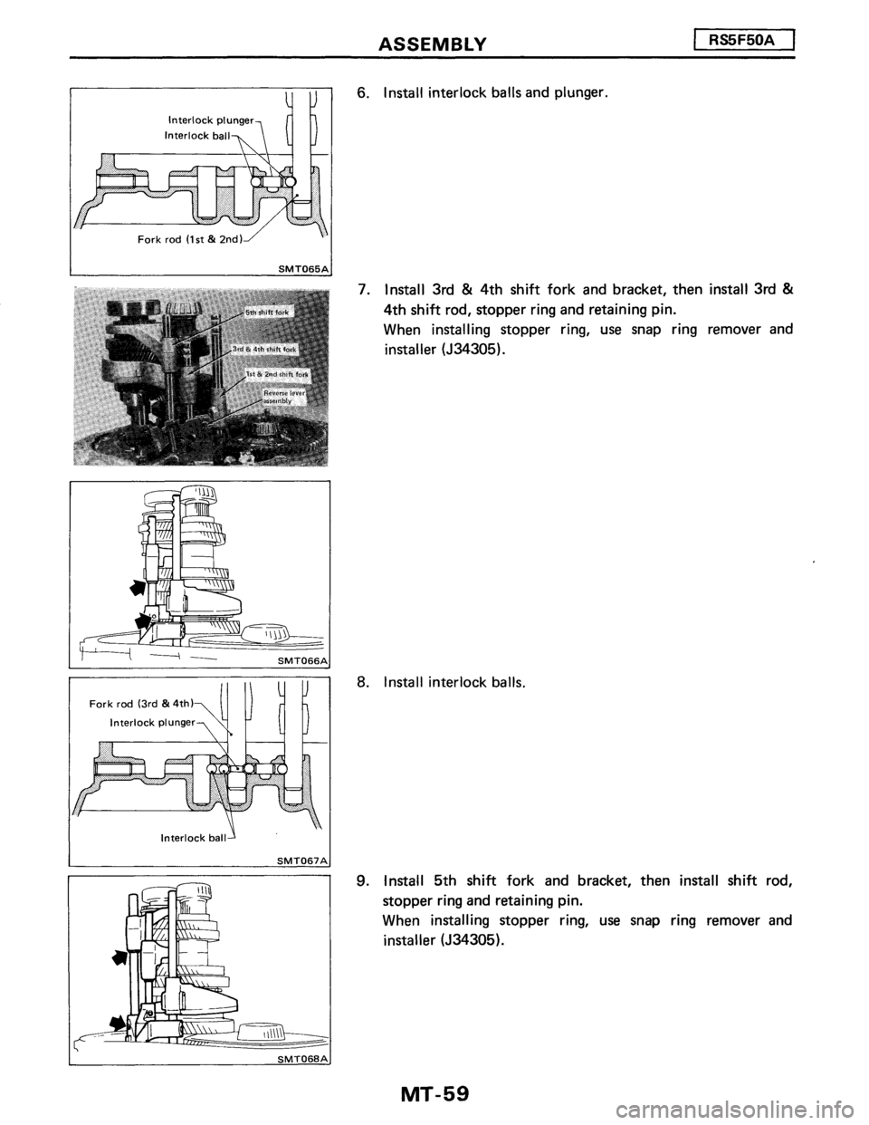 NISSAN PULSAR 1989  Factory Service Manual 