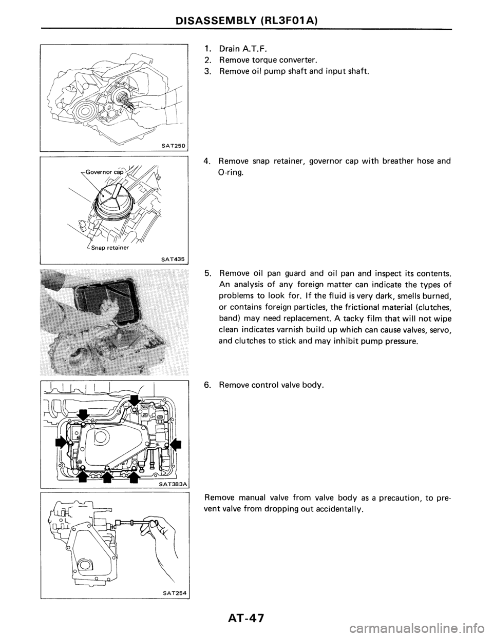 NISSAN PULSAR 1989  Factory Service Manual 