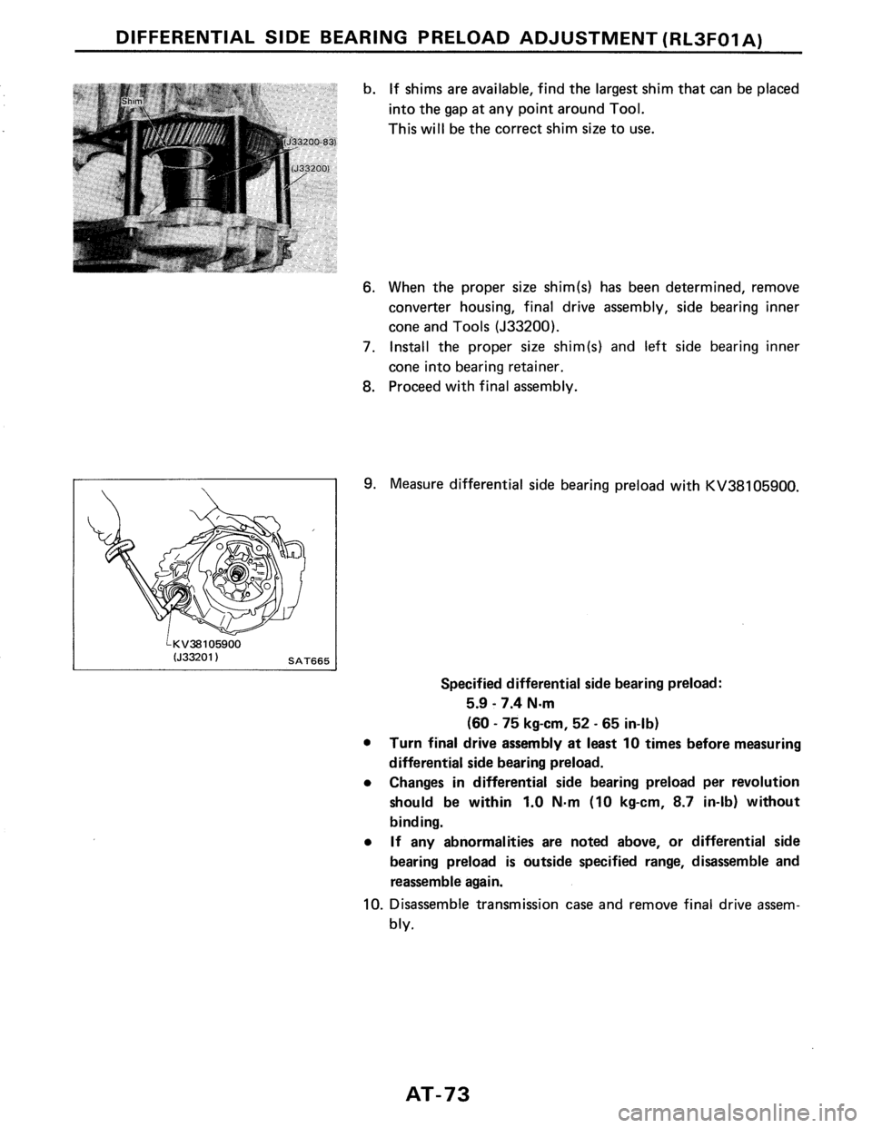 NISSAN PULSAR 1989  Factory Service Manual 