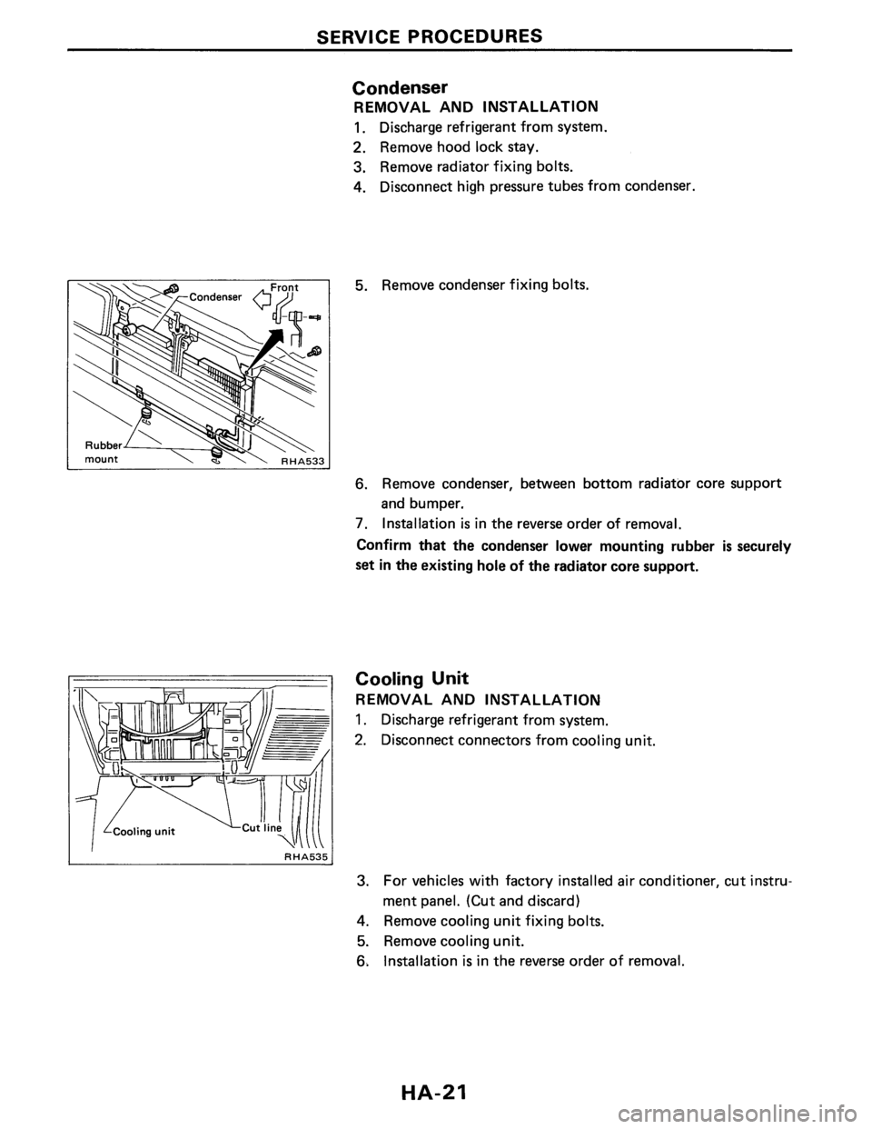 NISSAN PULSAR 1989  Factory Service Manual 