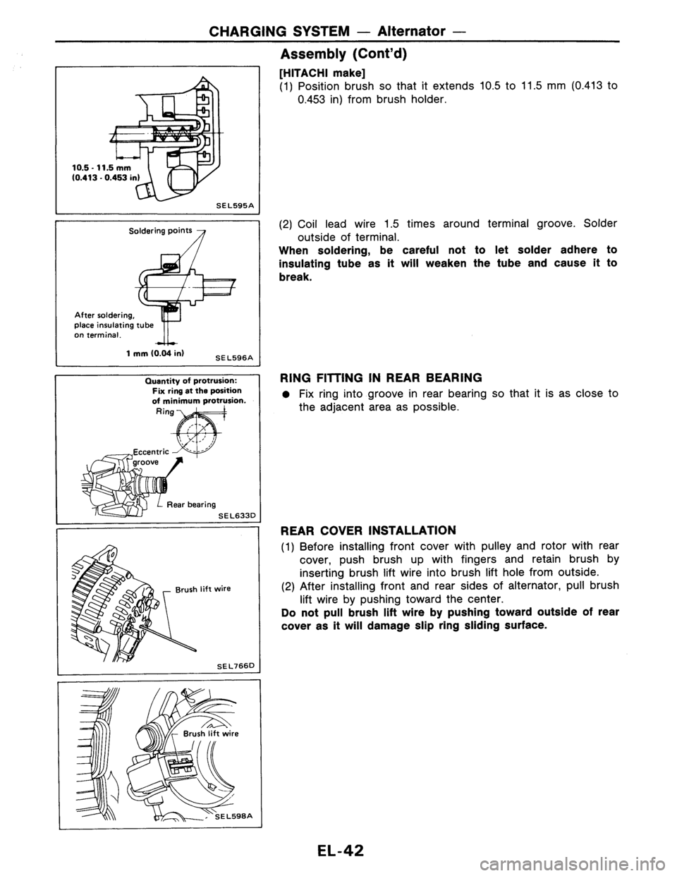 NISSAN PULSAR 1989  Factory Service Manual 