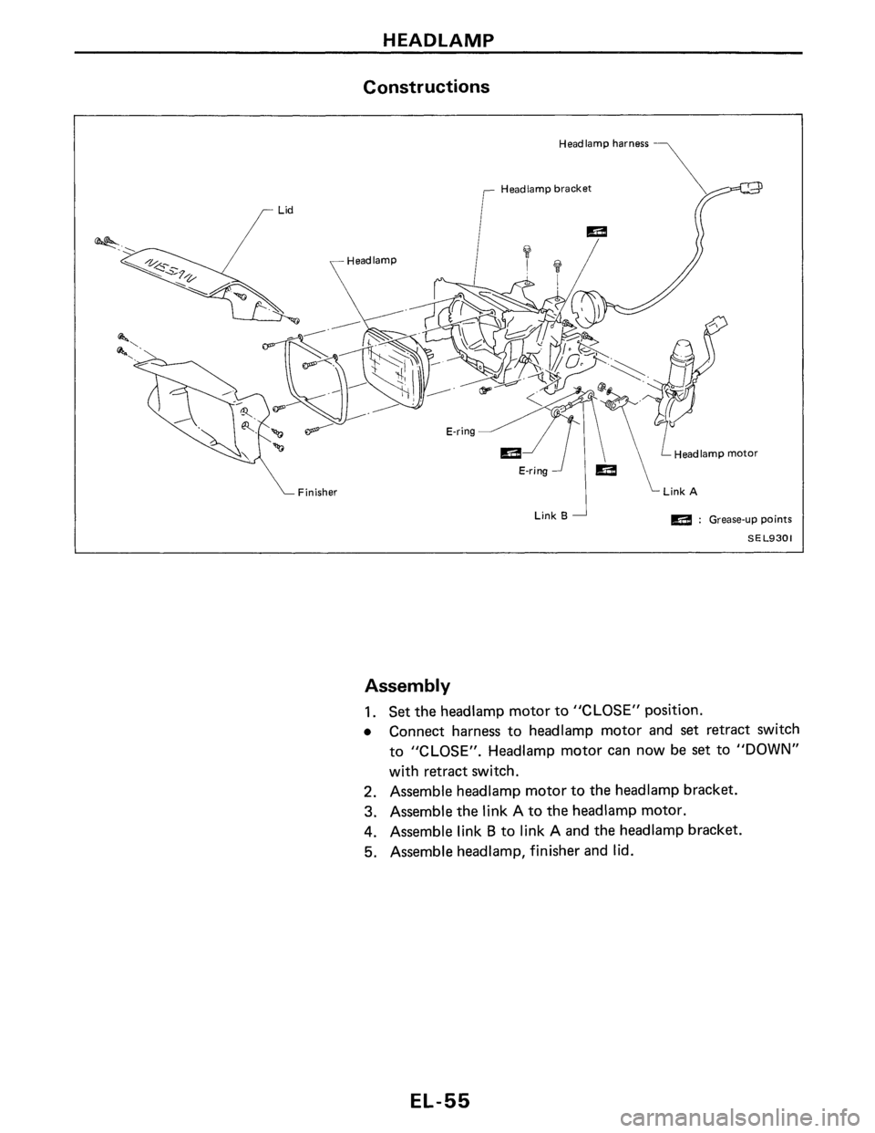 NISSAN PULSAR 1989  Factory Service Manual 