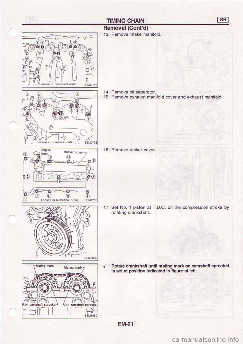 NISSAN SERENA 1992  Service Manual 