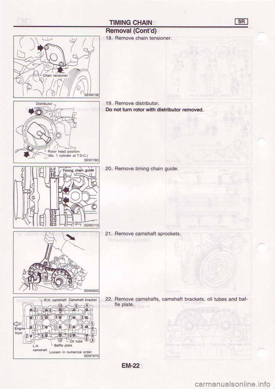 NISSAN SERENA 1992  Service Manual 