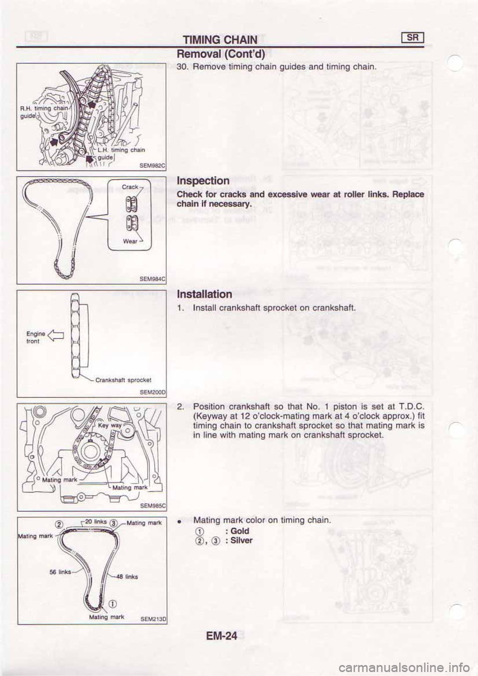 NISSAN SERENA 1992  Service Manual 