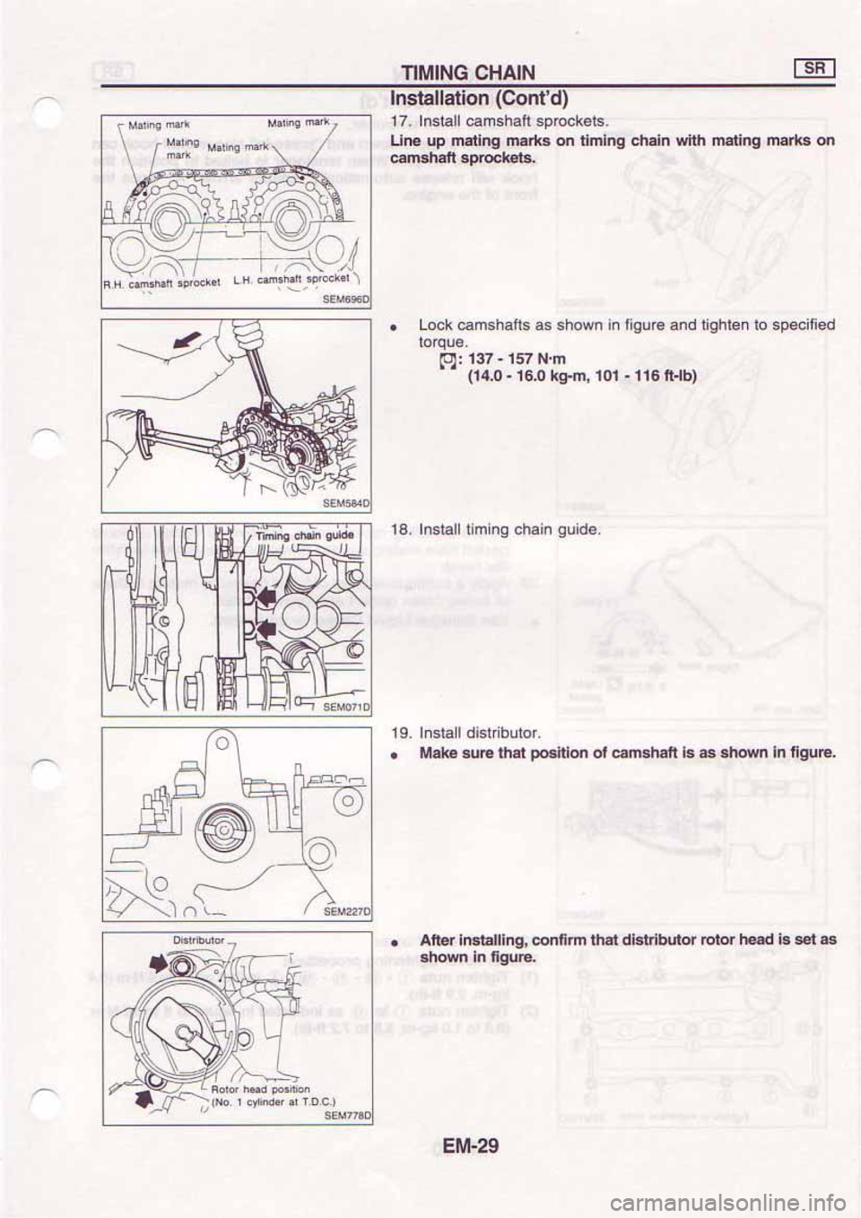 NISSAN SERENA 1992  Service Manual 