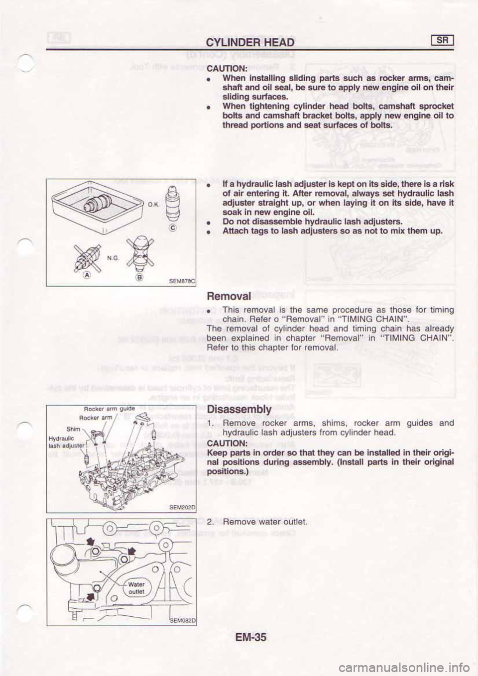 NISSAN SERENA 1992  Service Manual 