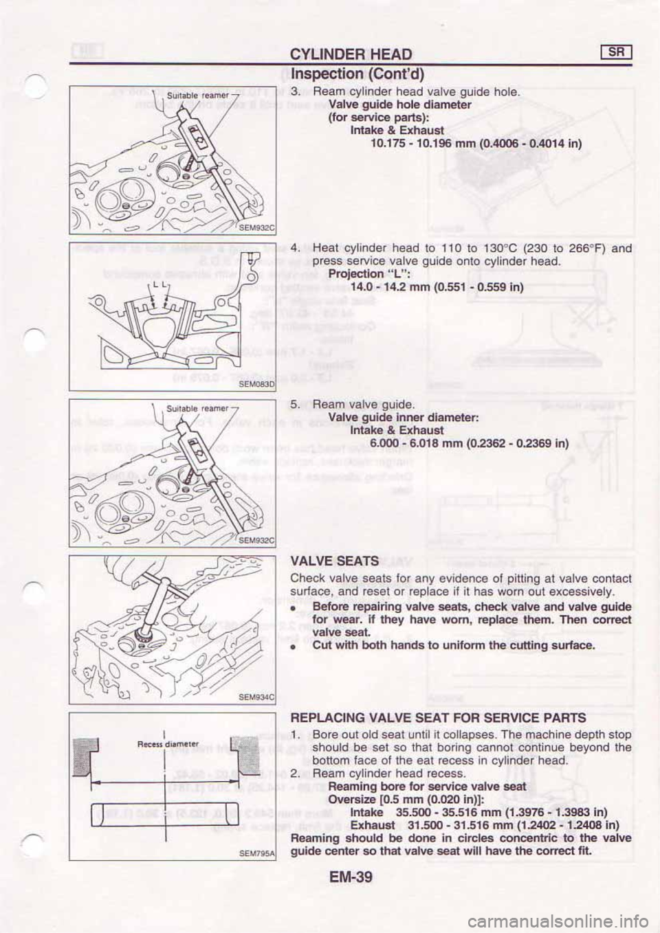 NISSAN SERENA 1992  Service Manual 