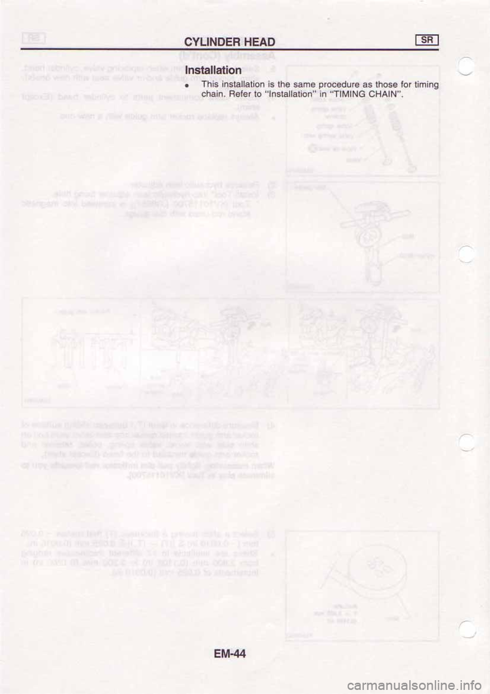 NISSAN SERENA 1992  Service Manual 