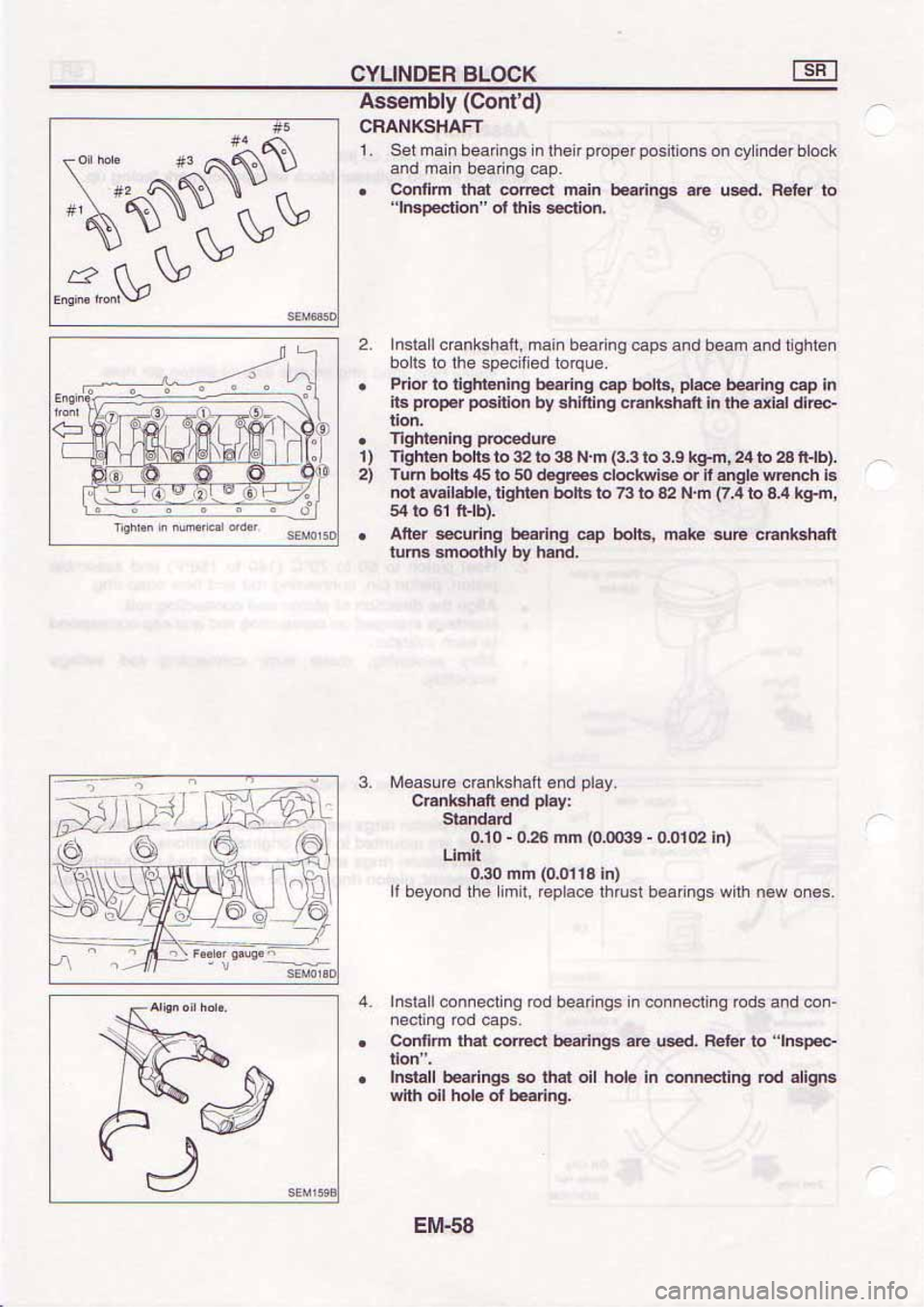 NISSAN SERENA 1992  Service Manual 