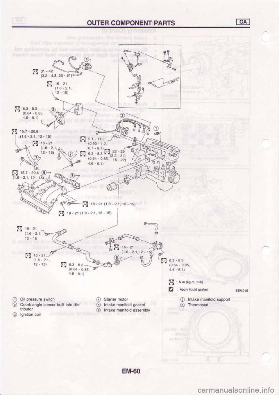 NISSAN SERENA 1992  Service Manual 